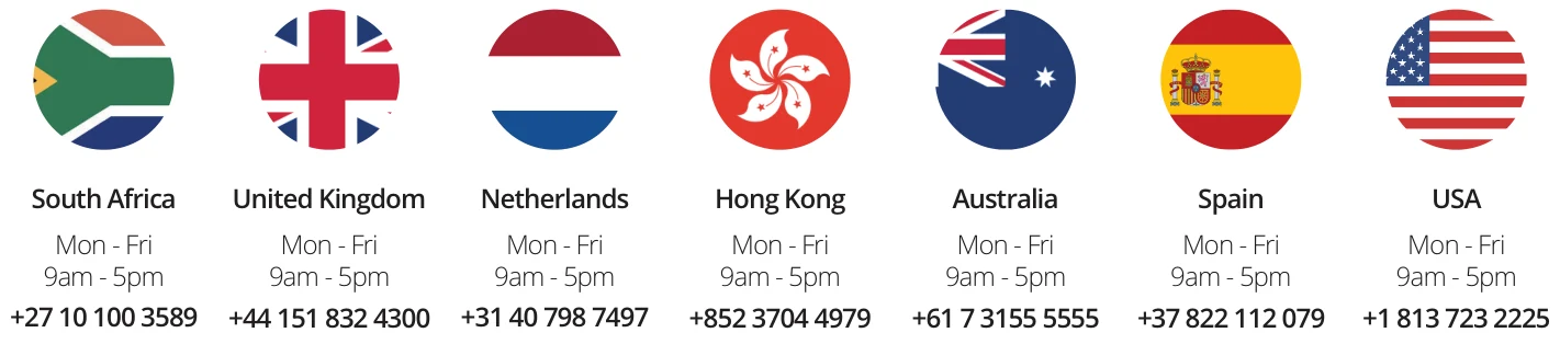 Manufacturer &amp; Global Support Contact Information