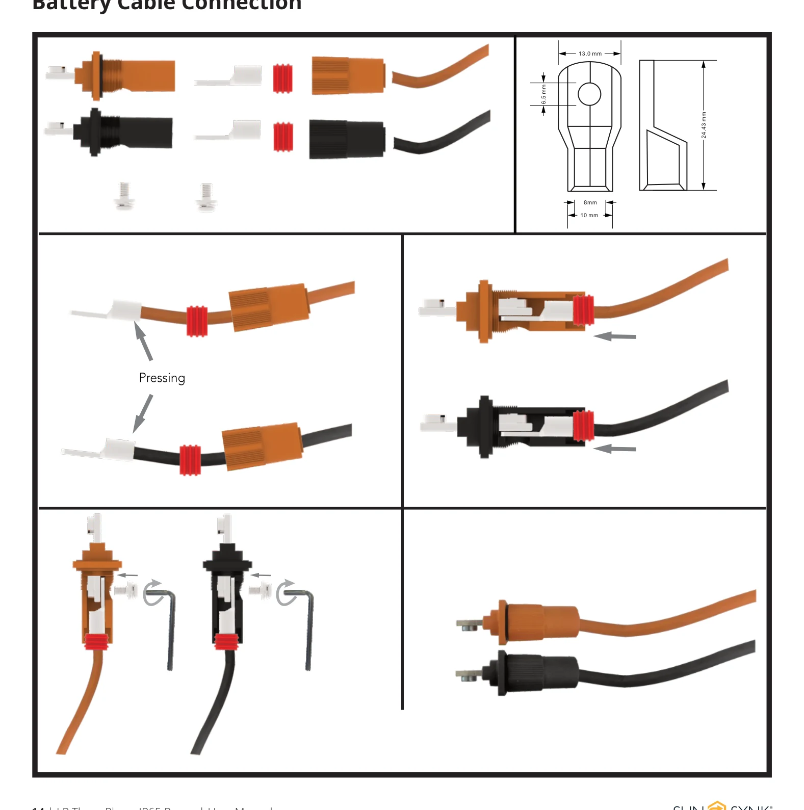 Battery Cable Connection