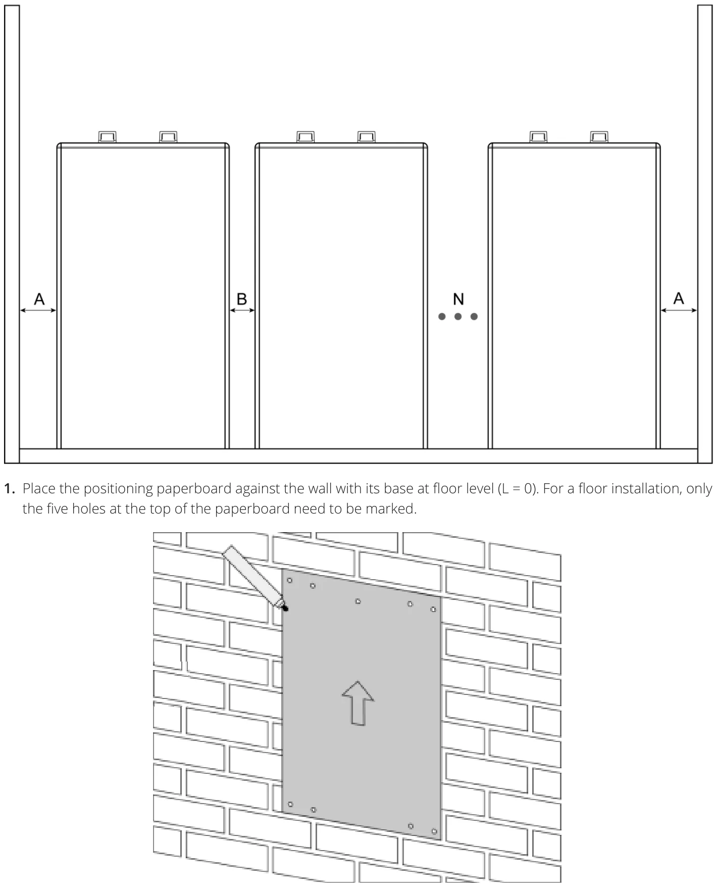 Floor-Mounted Installation