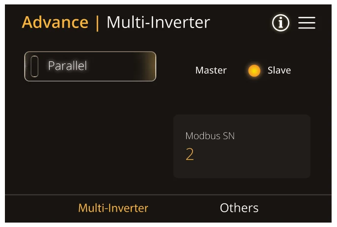 Advance | Multi-Inverter