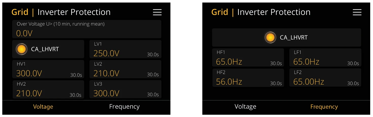 Grid | Inverter Protection